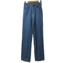 【中古】ボブソン BOBSON 04 jeans デニムパンツ ジーンズ S 青 ブルー ■GY11 X レディース 【ベクトル 古着】 231211