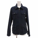 【中古】エディーバウアー EDDIE BAUER ジャケット ブルゾン ジップアップ S 紺 ネイビー /UO ■GY03 レディース 【ベクトル 古着】 25...