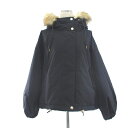 【中古】マッキントッシュ MACKINTOSH タグ付き RAINTEC SKYE PARKA THINDOWN ドロップショルダーフーデッドダウンジャケット 黒 ブラック アウター レディース 【ベクトル 古着】 250220