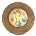 【中古】ヴィンテージ ANRI ホアン フェランディス 1975年 マザーズデイ 母の日 木彫りプレート ブラウン その他 【ベクトル 古着】 250429