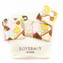 【中古】フェイラー FEILER 4点セット LOVERARY ポーチ 巾着 ハンカチ トートバッグ ロゴ マルチカラー /JS レディース 【ベクトル 古着】...