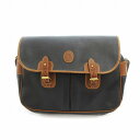 【中古】トラサルディ TRUSSARDI ショルダーバッグ 斜め掛け レザー 黒 /UO ■GY99 メンズ 【ベクトル 古着】 250405