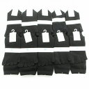 【中古】未使用品 ユニクロ UNIQLO タグ付き フィンガーソックス 5本指 10点 まとめ 25-27cm 黒 ブラック /UO メンズ 【ベクトル 古着】...