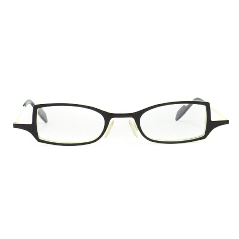 楽天ブランド古着の買取販売ベクトル【中古】アンバレンタイン anne et valentin TIRAMISU B100 眼鏡 めがね 伊達メガネ メタルフレーム フルリム 茶 ダークブラウン メンズ 【ベクトル 古着】 250513