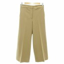 【中古】アイシービー iCB ワイドパンツ スラックス センタープレス 7 S 茶 ブラウン /AE レディース 【ベクトル 古着】 250513