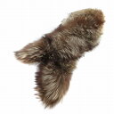 【中古】ティペット マフラー リアルファー 茶 ブラウン ベージュ /FT レディース 【ベクトル 古着】 250623