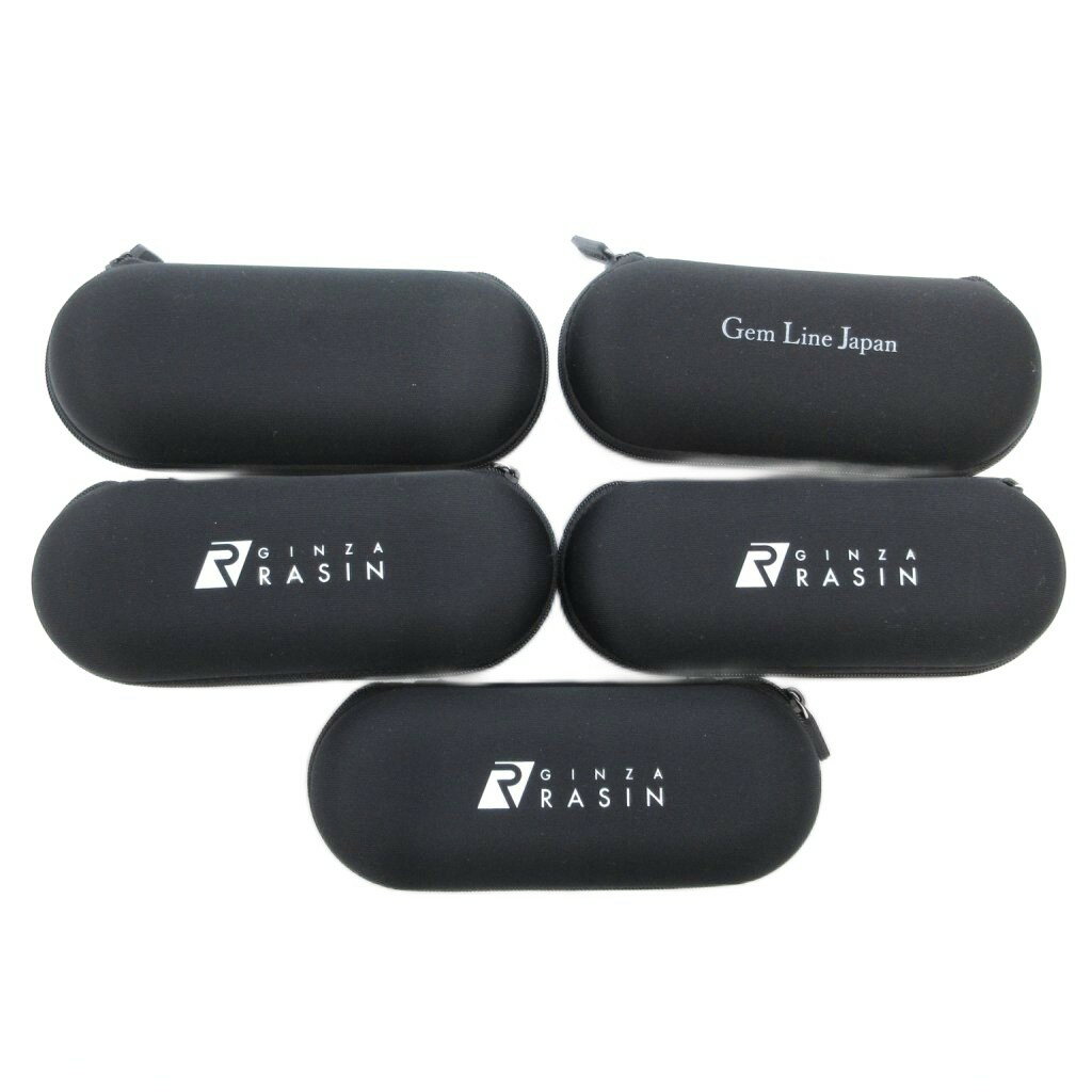 【中古】GINZA RASIN 5点セット まとめ 携帯ウォッチケース 黒 ブラック /JS レディース 【ベクトル 古着】 250917