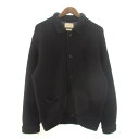 【中古】ヨーク YOKE 23AW WOOL MOHAIR TRACKER JACKET カーディガン ウール 2 黒 ブラック メンズ 【ベクトル 古着】 250718