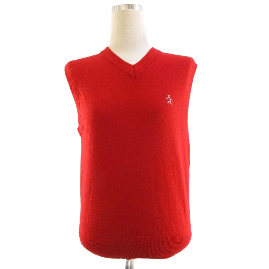 【中古】マンシングウェア MUNSINGWEAR ニット ベスト Vネック ウール 赤 レッド ゴルフウェア レディース 【ベクトル 古着】 251212ブランドマンシングウェア MUNSINGWEAR表記サイズC80-90実寸サイズ身幅：45cm　着丈：57.5cm　　素材毛90 ナイロン10色レッド状態・全体的に毛羽立ち その他に目立ったダメージはなく、問題なくご使用いただける商品です。 ※あくまでも中古品ですので掲載写真や記載内容をご確認いただき、ご理解の上ご購入ください。商品のお問い合わせの回答を休止しております。＊各商品ページの商品詳細等をご確認の上ご購入ください。【中古】マンシングウェア MUNSINGWEAR ニット ベスト Vネック ウール 赤 レッド ゴルフウェア レディース 【ベクトル 古着】 251212状態ランク　”AB”詳細については、下記および「状態ランクについて」ページをご覧ください。未使用・新品の商品ほぼ新品同様の商品使用感が少なく、かなり状態の良い商品使用感はあるが、傷や汚れの少ない商品使用感の他、傷や汚れが見られる商品かなり大きな傷みがある難あり商品※S〜CランクはUSED品となりますので、使用感をご理解の上でご入札下さい。状態ランクについてinformationブランドマンシングウェア MUNSINGWEAR表記サイズC80-90実寸サイズ身幅：45cm　着丈：57.5cm　　素材毛90 ナイロン10色レッド状態・全体的に毛羽立ち その他に目立ったダメージはなく、問題なくご使用いただける商品です。 ※あくまでも中古品ですので掲載写真や記載内容をご確認いただき、ご理解の上ご購入ください。商品のお問い合わせの回答を休止しております。＊各商品ページの商品詳細等をご確認の上ご購入ください。本商品は一点物です他サイトや店舗にて販売している商品です。多少のお時間差にて欠品になることもございます。予めご了承頂ますようお願い致します。ベクトル・サイズガイドはこちらこの商品と同じブランドの商品を見る
