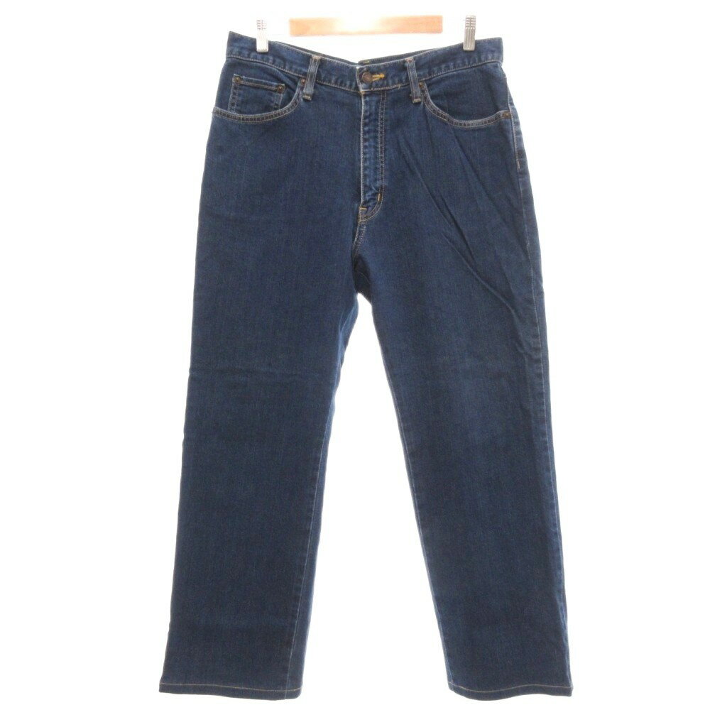 【中古】エドウィン EDWIN 403 ジーンズ デニム 34 インディゴブルー 無地 ストレートレッグ /YJ ■ECT メンズ 【ベクトル 古着】 251224