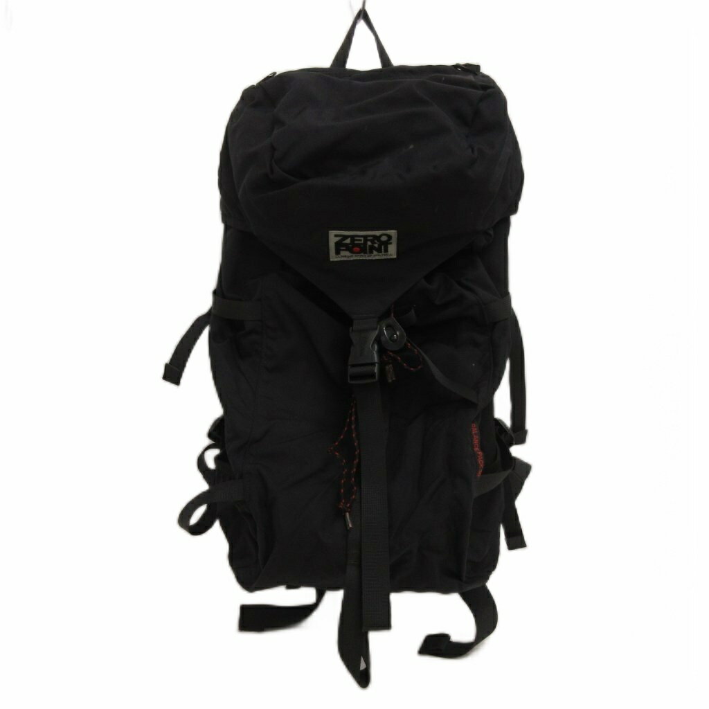 【中古】ゼロポイント ZERO POINT 登山 リュックサック バランスパック30 デイパック 黒 メンズ 【ベクトル 古着】 260303
