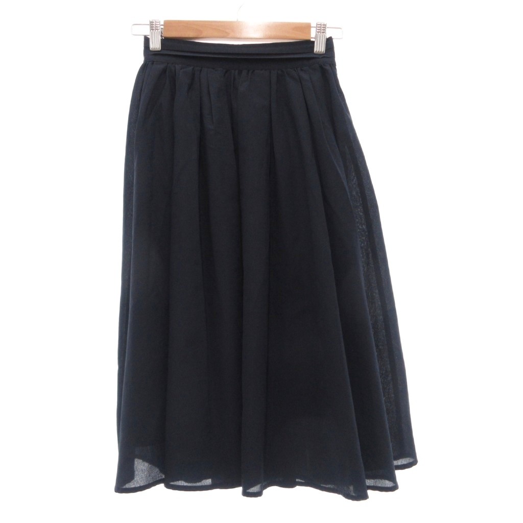 【中古】ロペピクニック ROPE Picnic フレアスカート 36 紺 ネイビー タック ひざ丈 /NL ■GY35 レディース 【ベクトル 古着】 260422 auc-vector-20895130 ブランド古着の買取販売ベクトル パッケージ画像