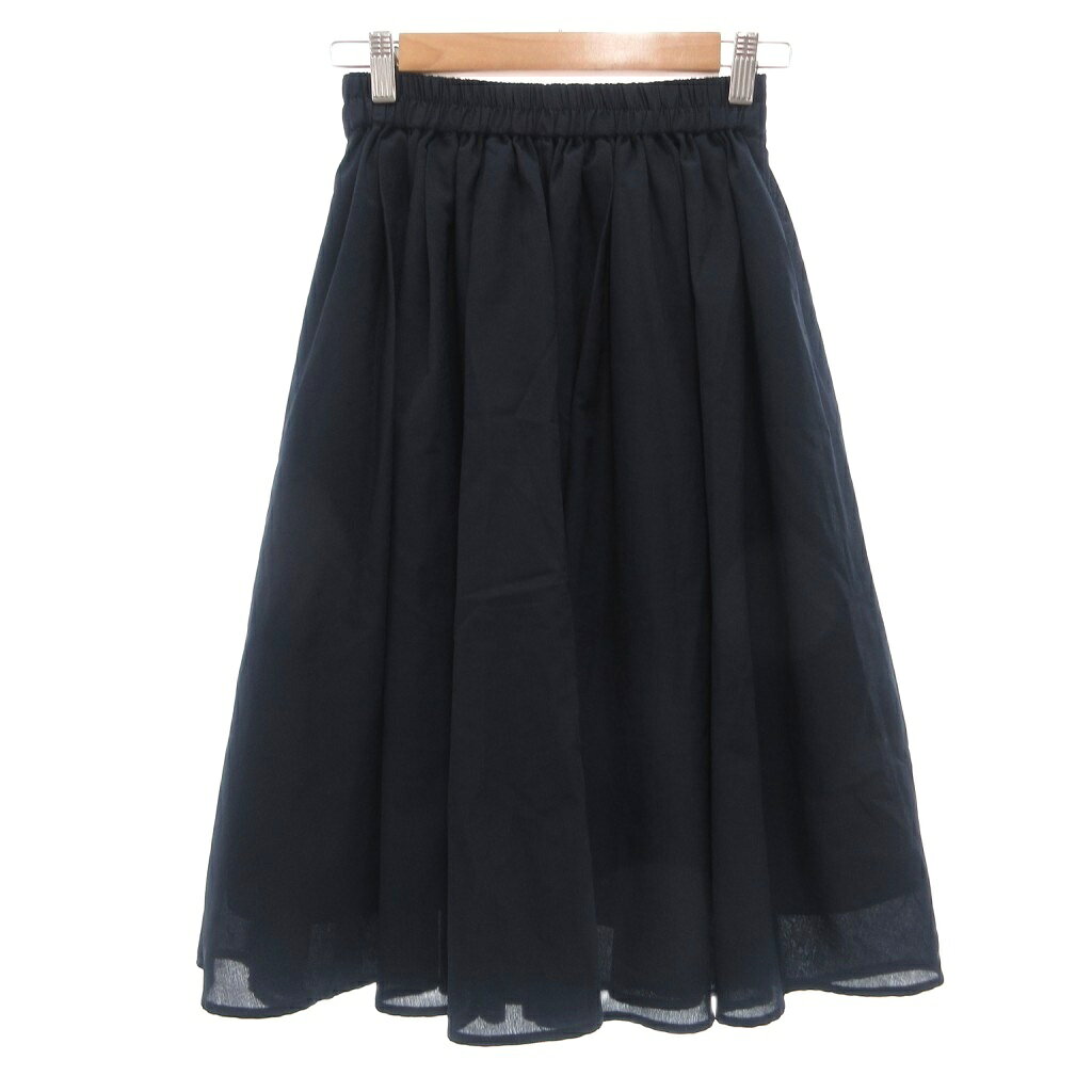 【中古】ロペピクニック ROPE Picnic フレアスカート 36 紺 ネイビー タック ひざ丈 /NL ■GY35 レディース 【ベクトル 古着】 260422 auc-vector-20895130 ブランド古着の買取販売ベクトル サンプル画像2