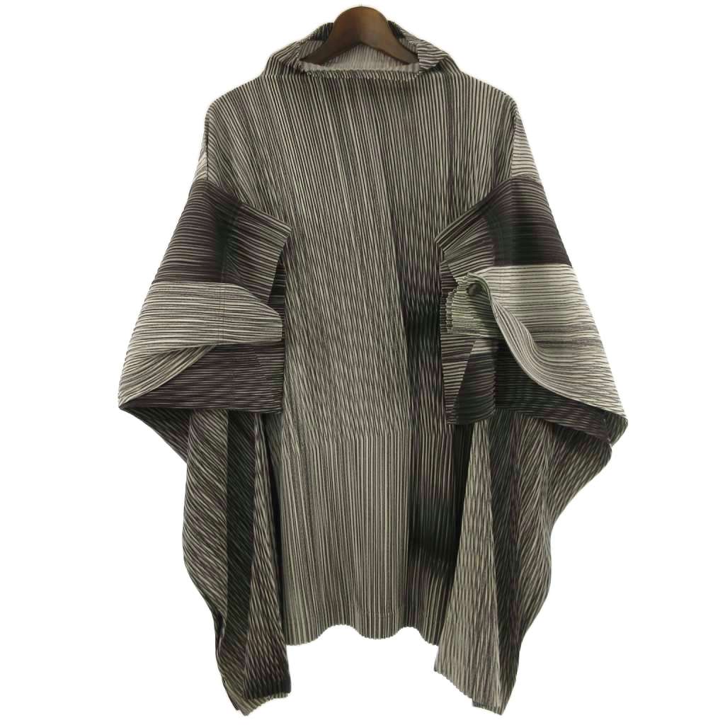 HOMME PLISSE グレーベスト オムプリッセ イッセイミヤケ HOMME PLISSE ISSEY MIYAKE オムプリッセ イッセイミヤケ HP55JL440