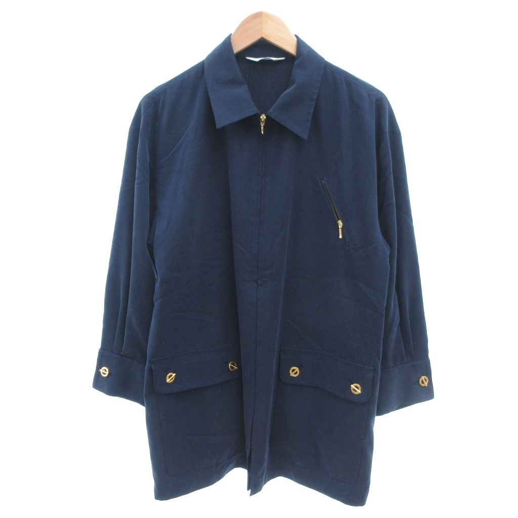 Rakuten - 【中古】ジャンセン jantzen ヴィンテージ スイングトップ ブルゾン M 紺 ネイビー /NL ■ECB004 メンズ 【ベクトル 古着】 260507