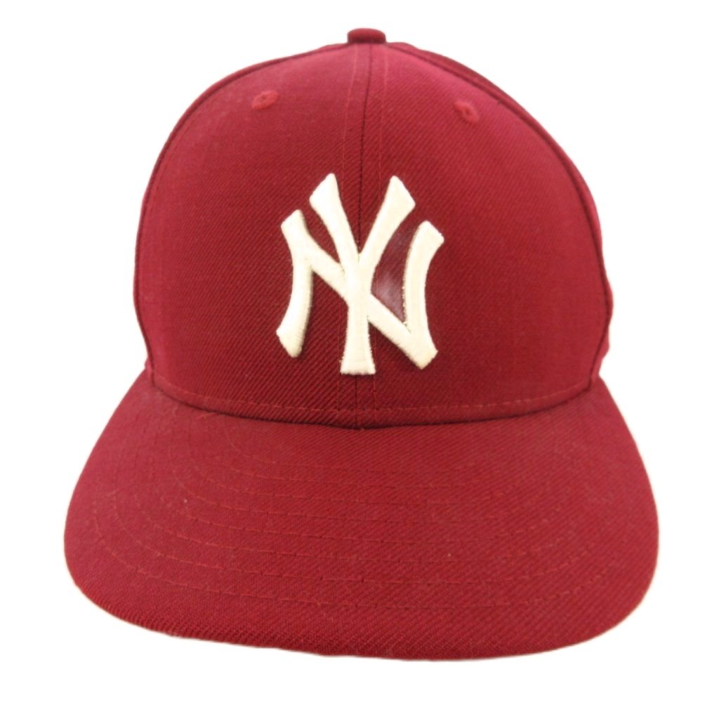 ブランド古着の買取販売ベクトルの【中古】ニューエラ NEW ERA ×KITH 59FIFTY NY ニューヨークヤンキース ベースボールキャップ 帽子 ワインレッド 7 1/2 メンズ 【ベクトル 古着】 260528｜アングル2