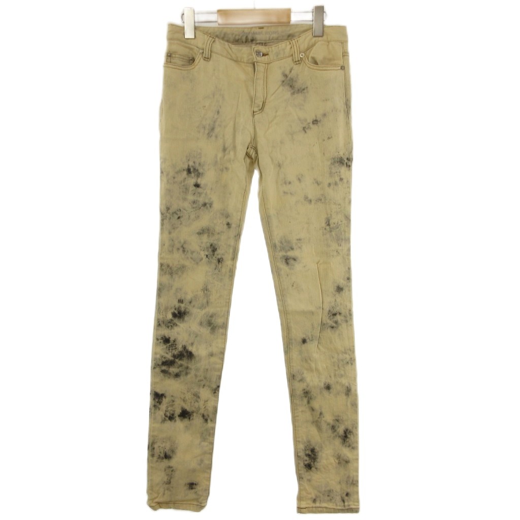 [Used] Michael Michael Kors Denim Jeans Skinny Zipper Fly Chemical Wash Stretch Cotton Gray Size 4 Women's [Vector Used Clothing] 260627