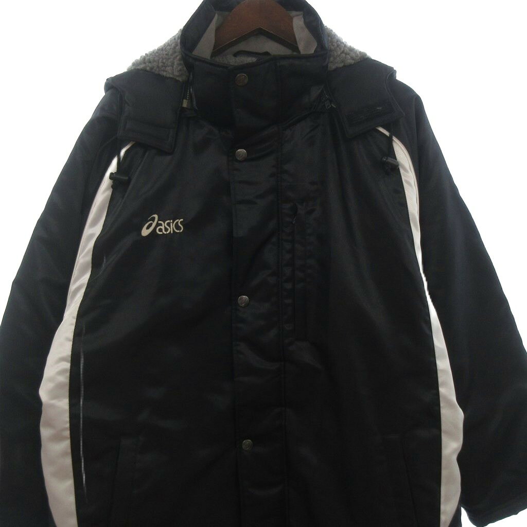 ブランド古着の買取販売ベクトルの【中古】アシックス asics ベンチコート XG547G 裏ボア 黒 ブラック M ■GY99 メンズ 【ベクトル 古着】 260717｜アングル3