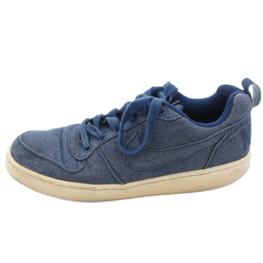 ナイキ NIKE ローカットスニーカー シューズ 26cm 紺 ネイビー デニム生地 レースアップ FB1447-100 /TL ■GY09 メンズ 260807