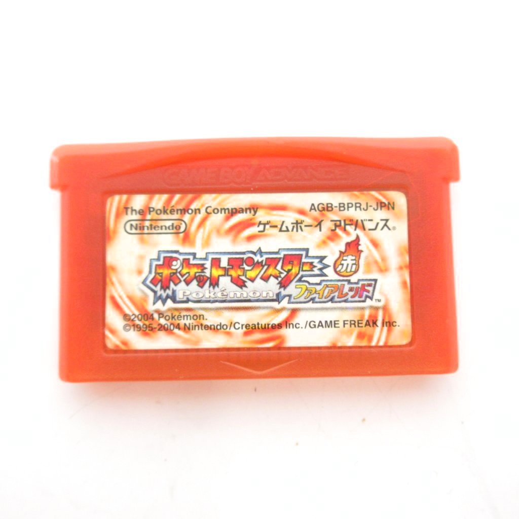 【中古】任天堂 NINTENDO ジャンク品 ゲームボーイアドバンス ゲームソフト ポケットモンスター ファイアレッド /NL ■GY99 その他 【ベクトル 古着】 260905