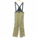 【中古】protective スキーウェア パンツ サスペンダー付き ベージュ系 0121 メンズ 【ベクトル 古着】 250121