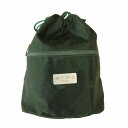 【中古】エトロ ETRO ナイロン ポーチ 巾着 総柄 ロゴプレート 緑 グリーン レディース 【ベクトル 古着】 250125