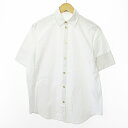 【中古】アクネ ストゥディオズ Acne Studios ブラウス シャツ 半袖 金ボタン 34 白 ホワイト 0214 IBO65 レディース 【ベクトル 古着】 250214(4)