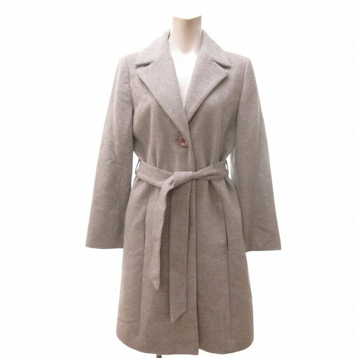 【中古】アンナヴィータ anna vita アンゴラ チェスターコート ジャケット ロング ベルト付き グレー 9AR 約Lサイズ IBO65 0210 レディース 【ベクトル 古着】 250210 【中古】アンナヴィータ anna vita アンゴラ チェスターコート ジャケット ロング ベルト付き グレー 9AR 約Lサイズ IBO65 0210 レディース 【ベクトル 古着】 250210