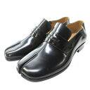 【中古】未使用品 メゾンマルジェラ 22 Maison Margiela 22 タビ ローファー レザーシューズ スリッポン バブーシュ 足袋 黒 ブラック 4...
