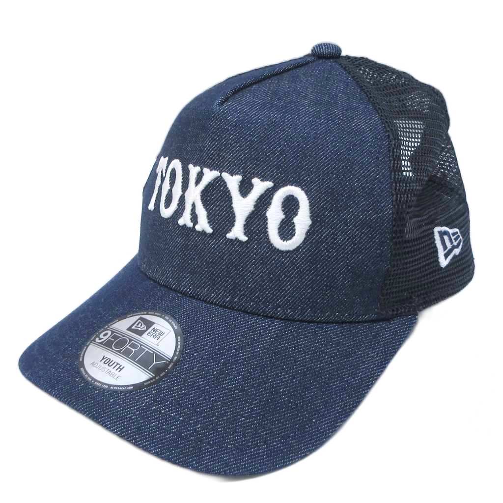 【中古】未使用品 ニューエラ NEW ERA タグ付 メッシュキャップ 帽子 読売ジャイアンツ TOKYO ロゴ 刺繍 紺 ネイビー 系 0131 メンズ レディース 【ベクトル 古着】 260131