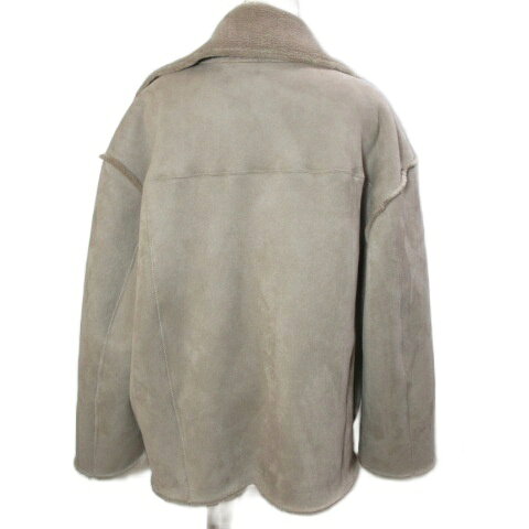 【中古】ミラオーウェン Mila Owen 19AW エコファームートンボアジャケット コート ジップアップ フリーサイズ モカ 09WFJ194006 /X レディース 【ベクトル 古着】 260306 auc-vector-20782768 ブランド古着の買取販売ベクトル サンプル画像2