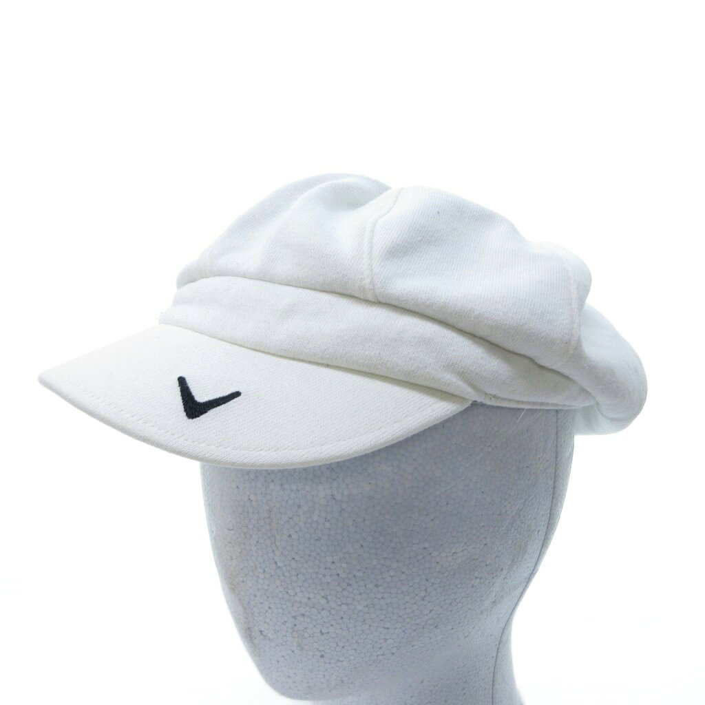 【中古】キャロウェイ CALLAWAY 帽子 キャスケット ロゴ刺? 白 ホワイト FREE レディース 【ベクトル 古着】 260808ブランドキャロウェイ CALLAWAY表記サイズFREE実寸サイズつば：5cm　頭周り：57cm　　素材綿、ポリエステル色白 ホワイト状態若干の使用感がありますが、状態の良い商品です。 ※あくまでも中古品ですので掲載写真や記載内容をご確認いただき、ご理解の上ご購入ください。付属品付属品なし、写真に写っている物が全てです。備考こちらのお品物は店舗で保管しておらず、店頭販売出来かねます。（※お取り寄せも出来かねます）商品のお問い合わせの回答を休止しております。＊各商品ページの商品詳細等をご確認の上ご購入ください。【中古】キャロウェイ CALLAWAY 帽子 キャスケット ロゴ刺? 白 ホワイト FREE レディース 【ベクトル 古着】 260808状態ランク　”A”詳細については、下記および「状態ランクについて」ページをご覧ください。未使用・新品の商品ほぼ新品同様の商品使用感が少なく、かなり状態の良い商品使用感はあるが、傷や汚れの少ない商品使用感の他、傷や汚れが見られる商品かなり大きな傷みがある難あり商品※S〜CランクはUSED品となりますので、使用感をご理解の上でご入札下さい。状態ランクについてinformationブランドキャロウェイ CALLAWAY表記サイズFREE実寸サイズつば：5cm　頭周り：57cm　　素材綿、ポリエステル色白 ホワイト状態若干の使用感がありますが、状態の良い商品です。 ※あくまでも中古品ですので掲載写真や記載内容をご確認いただき、ご理解の上ご購入ください。付属品付属品なし、写真に写っている物が全てです。備考こちらのお品物は店舗で保管しておらず、店頭販売出来かねます。（※お取り寄せも出来かねます）商品のお問い合わせの回答を休止しております。＊各商品ページの商品詳細等をご確認の上ご購入ください。本商品は一点物です他サイトや店舗にて販売している商品です。多少のお時間差にて欠品になることもございます。予めご了承頂ますようお願い致します。ベクトル・サイズガイドはこちらこの商品と同じブランドの商品を見る