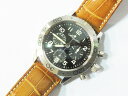 【中古】ブレゲ BREGUET 腕時計 トランスアトランティック TYPE XX 3820 レザー  ...