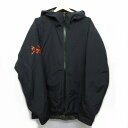 【中古】アークテリクス ARC 039 TERYX × BEAMS ZETA SL JACKET ゴアテックス ナイロン ジャケット リップストップ 28177 ブラック 大きいサイズ XL メンズ 【ベクトル 古着】 240126