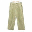 【中古】アルファ ALPHA 90s パンツ チノパン ボタンフライ 30×33 M ベージュ /JS 1021 ■GY09 メンズ 【ベクトル 古着】 241...