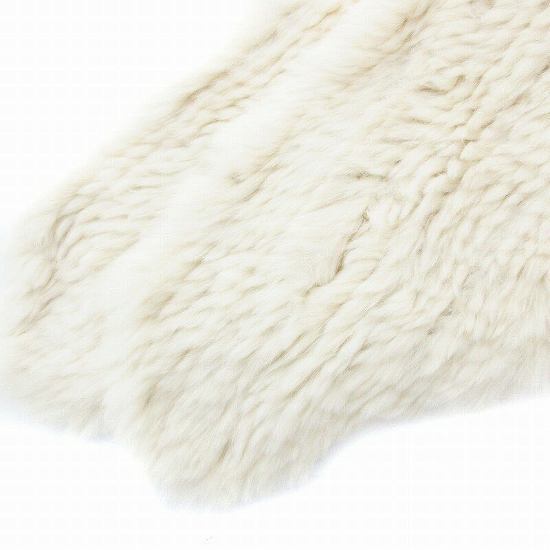 【中古】ノジェス NOJESS 美品 マフラー ストール アイボリー /UO 1102 ■GY09 レディース 【ベクトル 古着】 241102