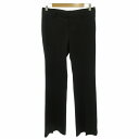 【中古】アンタイトル UNTITLED パンツ スラックス センタープレス フレア 2 M 黒 ブラック /FF 1104 ■GY09 メンズ 【ベクトル 古着...