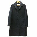 【中古】harris wharf london コート ロング ブラック 40 Mサイズ相当 ■GY09 メンズ 【ベクトル 古着】 241120