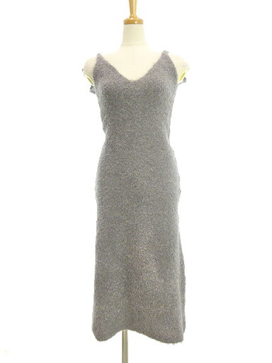 【中古】トゥデイフル TODAYFUL 22AW Camisole Mix Knit Dress 12220316 キャミソール ミックスニット ドレス 36 グレー ロング マキシ レディース 【ベクトル 古着】 230202 【中古】トゥデイフル TODAYFUL 22AW Camisole Mix Knit Dress 12220316 キャミソール ミックスニット ドレス 36 グレー ロング マキシ レディース 【ベクトル 古着】 230202