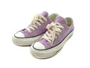 【中古】コンバース CONVERSE アディクト チャックテイラー スウェード パープル 23.5cm レディース 【ベクトル 古着】 230504