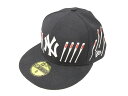 【中古】ニューエラ NEW ERA Spike Lee スパイク・リー チャンピオンシップ バット 59FIFTY ニューヨーク ヤンキース MLB ベースボー...