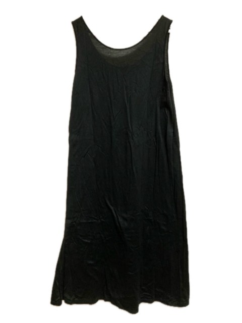 【中古】yuni ユニ インナー ワンピース ノースリーブ F コットン混 黒 ブラック レディース 【ベクトル 古着】 240810