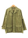 【中古】ヴィンテージ VINTAGE フランス軍 40s M-47 前期型 フィールドジャケット コットンツイル 46 メンズ 【ベクトル 古着】 240918