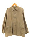 【中古】ヴィンテージ VINTAGE スウェーデン軍 M-39 ワークジャケット メタルボタン カバーオール カーキ メンズ 【ベクトル 古着】 241011