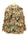 【中古】スイス軍 M-60 アルペンカモ マウンテンジャケット フィールドジャケット 迷彩 52 メンズ 【ベクトル 古着】 241112