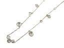 【中古】スワロフスキー SWAROVSKI Vanda Frontal バンダフロンタル ネックレス 石付き ストーン付き ペンダント シルバー アクセサリー レディース 【ベクトル 古着】 241121(4)