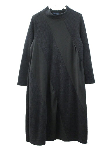 【中古】プリムール クレッシェント CRESCENT ワッフルニット 切替 ワンピース ギャザー M 2022AW ネイビー 紺 レディース 【ベクトル 古着】 241226 【中古】プリムール クレッシェント CRESCENT ワッフルニット 切替 ワンピース ギャザー M 2022AW ネイビー 紺 レディース 【ベクトル 古着】 241226
