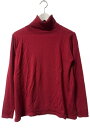 【中古】グランマママドーター GRANDMA MAMA DAUGHTER タートルネック ニット セーター 1 レッド 長袖 トップス レディース 【ベクトル 古着】 250118(4)