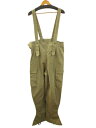 【中古】ヴィンテージ VINTAGE イタリア軍 50s モーターサイクルパンツ サスペンダー ユーロミリタリー オリーブ 2 メンズ 【ベクトル 古着】 25...