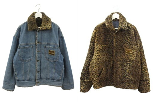 【中古】MASONPRINCE メイソンプリンス リバーシブル デニムジャケット フリース レオパード柄 M ブルー ブラウン アウター メンズ 【ベクトル 古着】 250303 【中古】MASONPRINCE メイソンプリンス リバーシブル デニムジャケット フリース レオパード柄 M ブルー ブラウン アウター メンズ 【ベクトル 古着】 250303